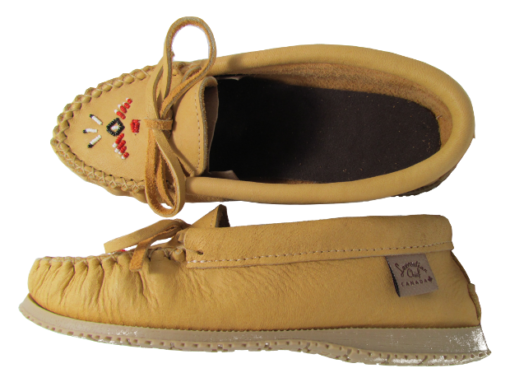 leather moccasin