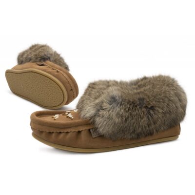moccasin rubber sole